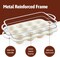 Silicone Muffin Pans for Baking, Metal Reinforced Frame 12 Cups Regular Size Silicone Cupcake Pan Nonstick Muffin Tin for Baking Muffin, Cupcake, Frittatas,BPA Free, Dishwasher Safe